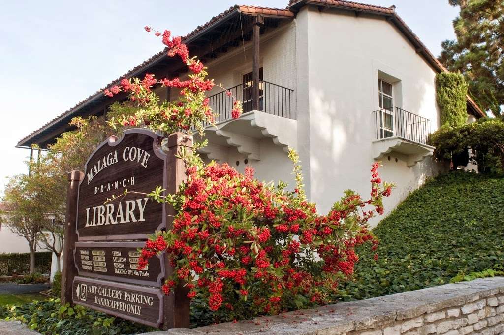 Malaga Cove Library | 2400 Vía Campesina, Palos Verdes Estates, CA 90274, USA | Phone: (310) 377-9584