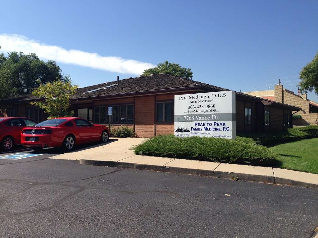 Able Dentistry, Inc | 7768 Vance Dr ste a, Arvada, CO 80003, USA | Phone: (303) 423-0860