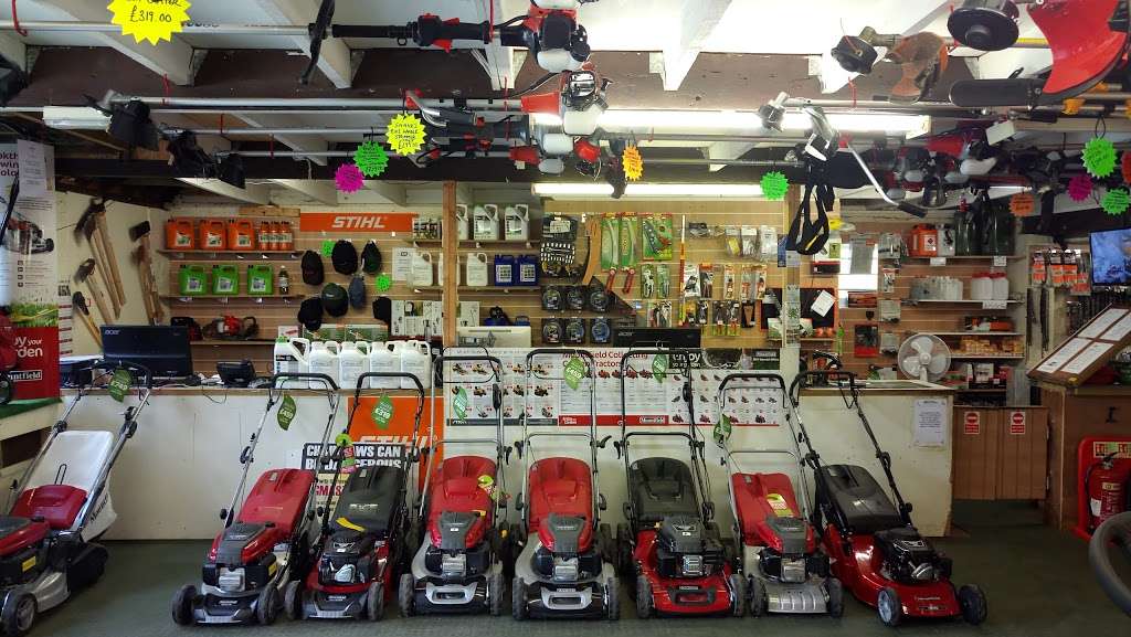 AM Garden Machinery | The Old Forge, Lambourne Rd, Chigwell IG7 6ET, UK | Phone: 020 8500 3578