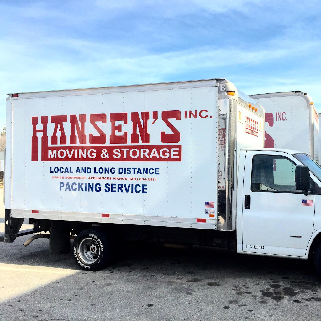 Hansens Moving & Storage, Inc. | 3501 N Sillect Ave A, Bakersfield, CA 93308, USA | Phone: (661) 834-2411