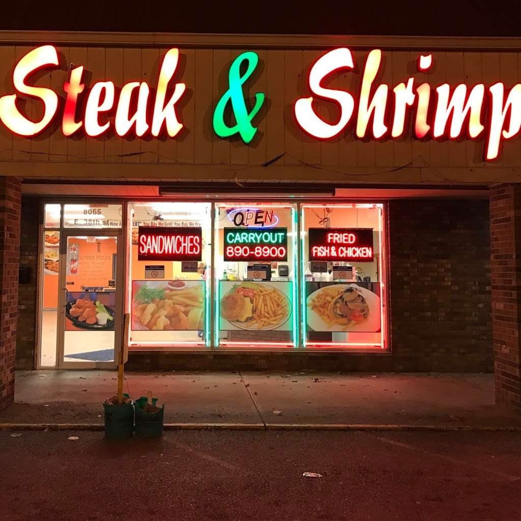Steak & Shrimp | 8065 E 38th St, Indianapolis, IN 46226, USA | Phone: (317) 890-8900