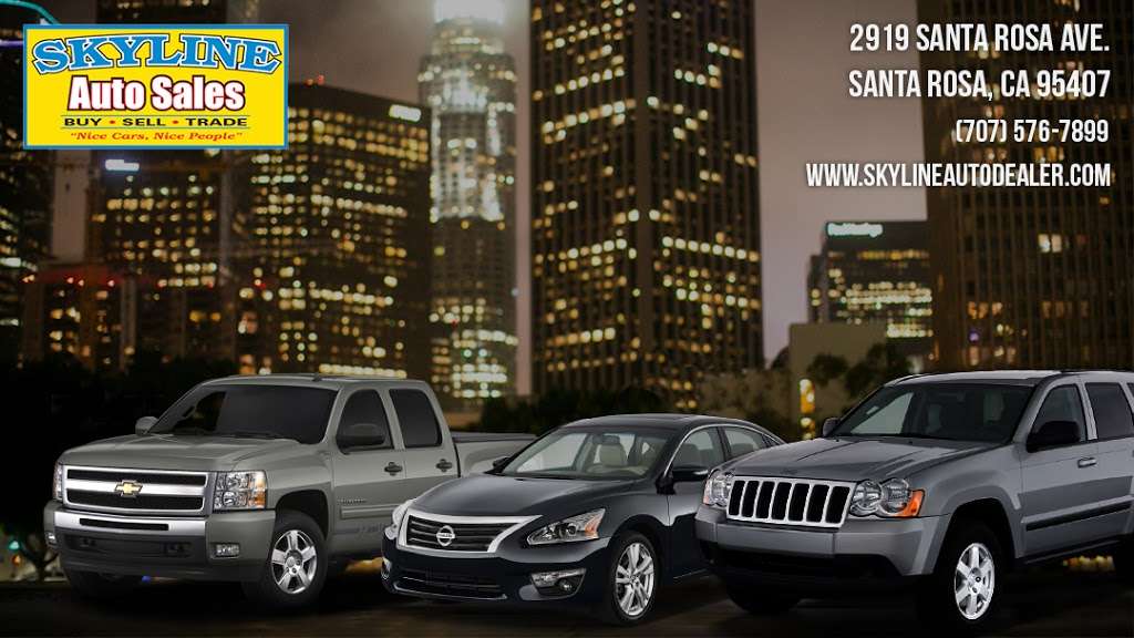 Skyline Auto Sales | 2919 Santa Rosa Ave, Santa Rosa, CA 95407, USA | Phone: (707) 576-7899