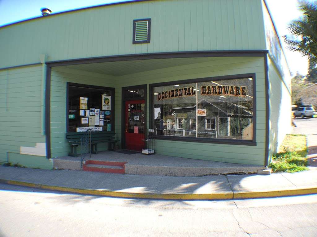 Occidental Hardware | 3799 Bohemian Hwy, Occidental, CA 95465, USA | Phone: (707) 874-3441