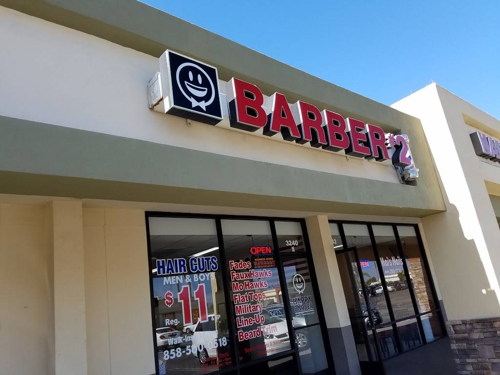 Happy Barber | 3240 Greyling Dr, San Diego, CA 92123, USA | Phone: (858) 560-0518