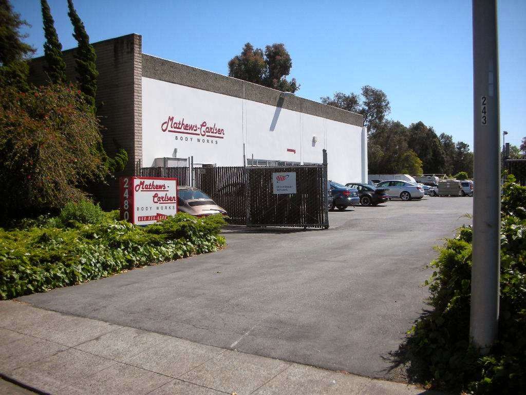 Mathews-Carlsen Body Works | 2480 Faber Pl, Palo Alto, CA 94303 | Phone: (650) 856-6200