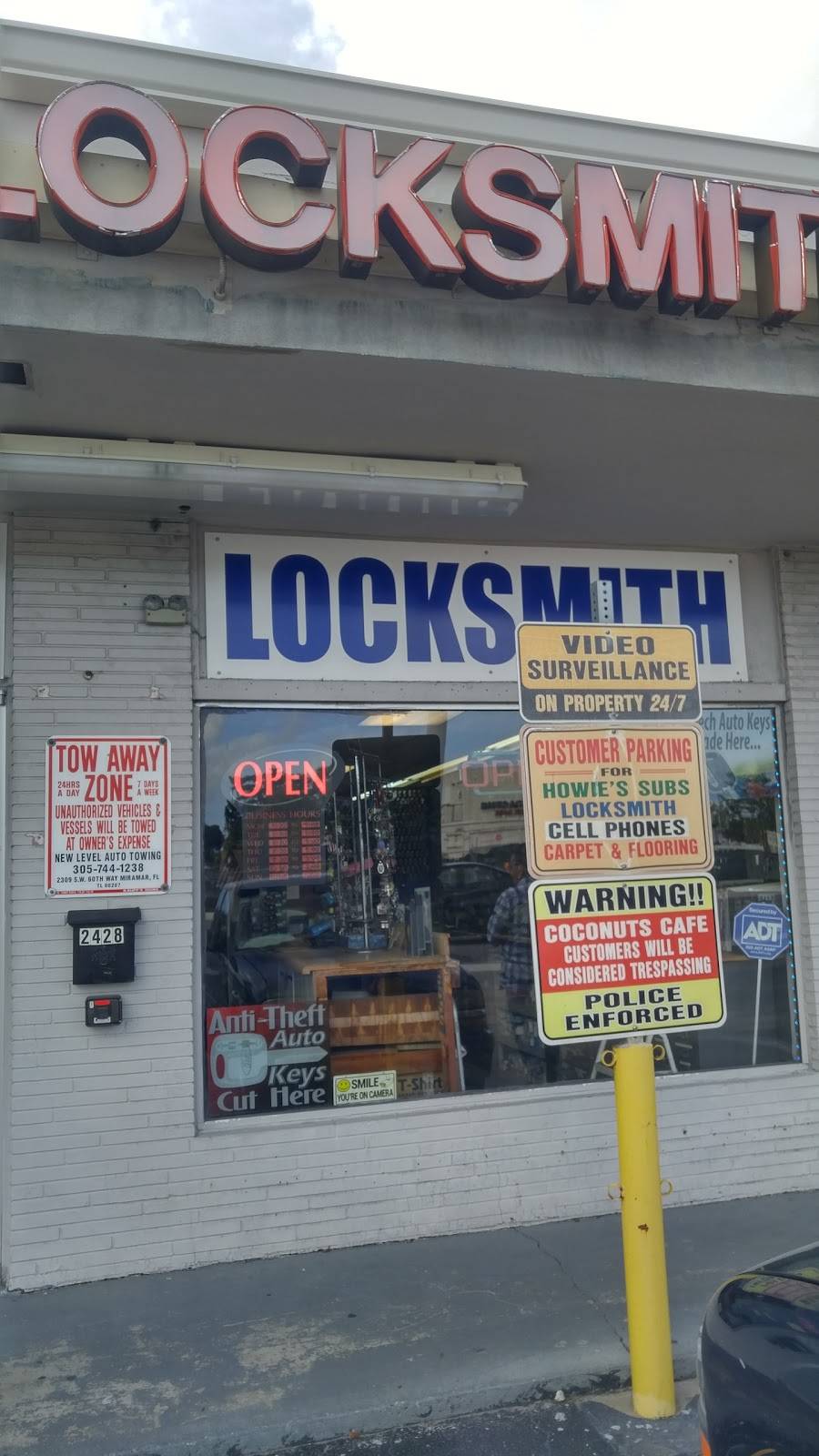 A Better Keyway Locksmith, Inc. | 2428 S State Rd 7, Miramar, FL 33023, USA | Phone: (954) 962-4450