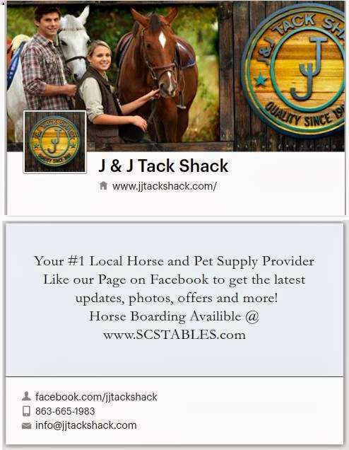 J & J Tack Shack | 8801 US-98, Lakeland, FL 33809, USA | Phone: (863) 859-0655