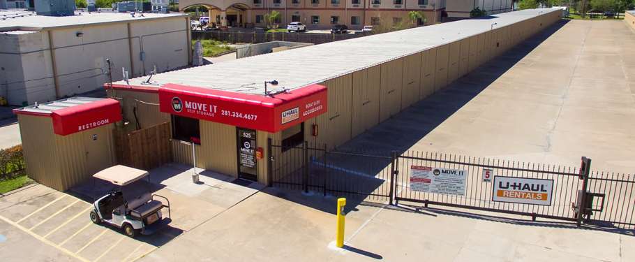 Move It Self Storage - Kemah | 525 Cien Rd, Kemah, TX 77565, USA | Phone: (713) 450-4250