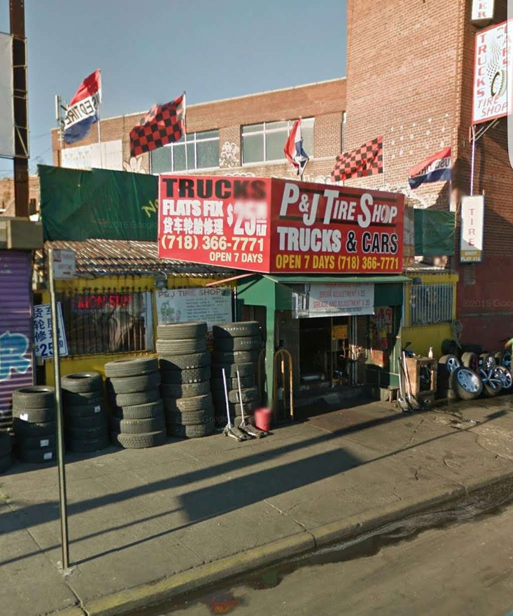 P & J Tire Shop | 1250 Metropolitan Ave, Brooklyn, NY 11237, USA | Phone: (718) 366-7711