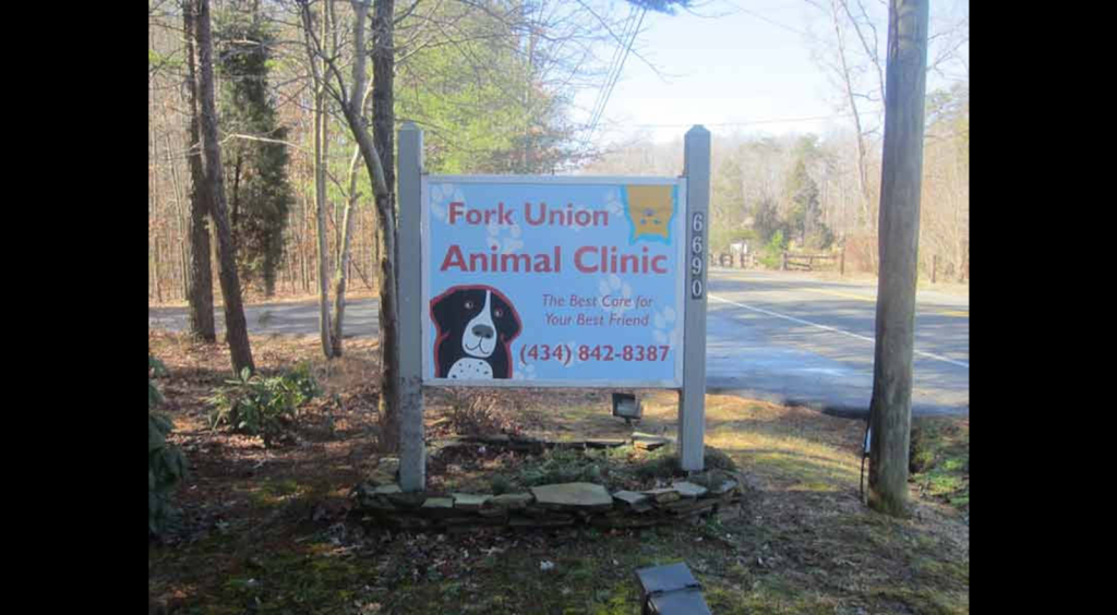 Fork Union Animal Clinic | 6690 James Madison Hwy, Fork Union, VA 23055, USA | Phone: (434) 842-8387