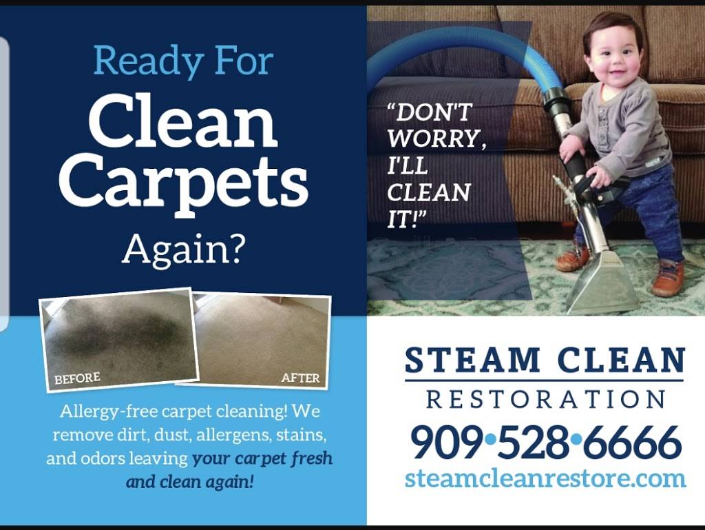 Yucaipa Steam Clean Restoration | 12731 3rd St, Yucaipa, CA 92399, USA | Phone: (909) 528-6666