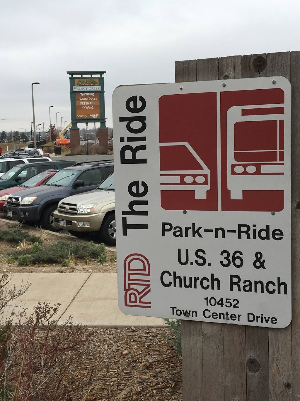 Us 36 & Church Ranch PNR | 10452 Town Center Dr, Westminster, CO 80003, USA | Phone: (303) 299-6000