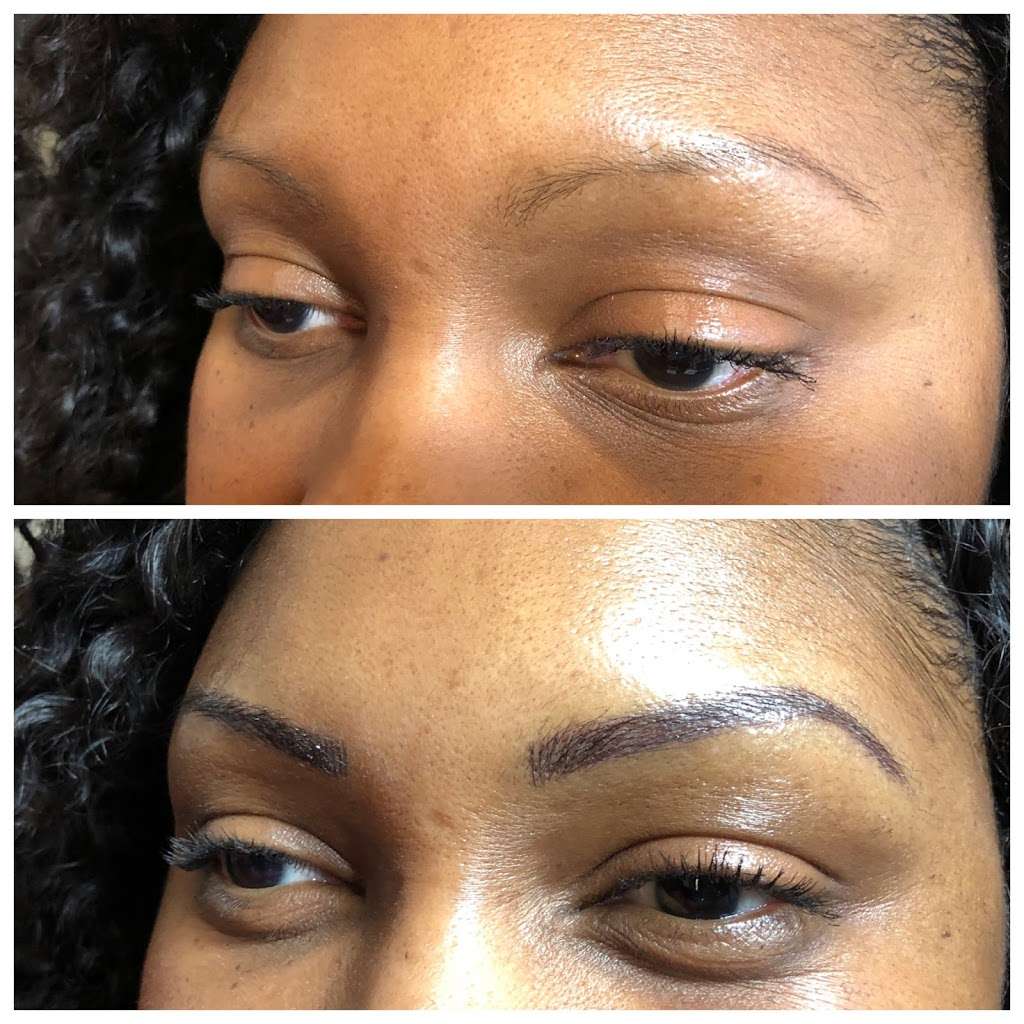 Strings Eyebrows Microblading and Lash Bar | 2805 Business Center Drive Inside HEB PLUS grocery store by the pharmacy Door We Are Not Nail Shop, Pearland, TX 77584, USA | Phone: (832) 576-2119