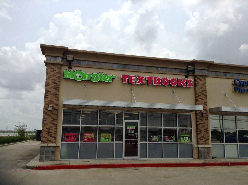 Monster Textbooks | 9110 Barker Cypress Rd, Cypress, TX 77433, USA | Phone: (281) 463-7179