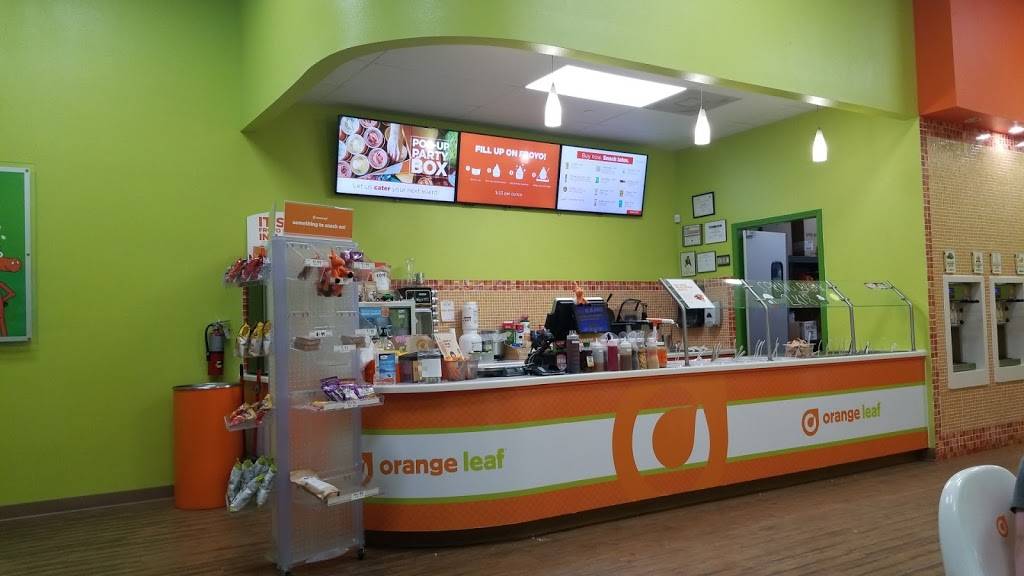 Orange Leaf Frozen Yogurt | 513 Cibolo Valley Dr #113, Cibolo, TX 78108, USA | Phone: (210) 928-7100
