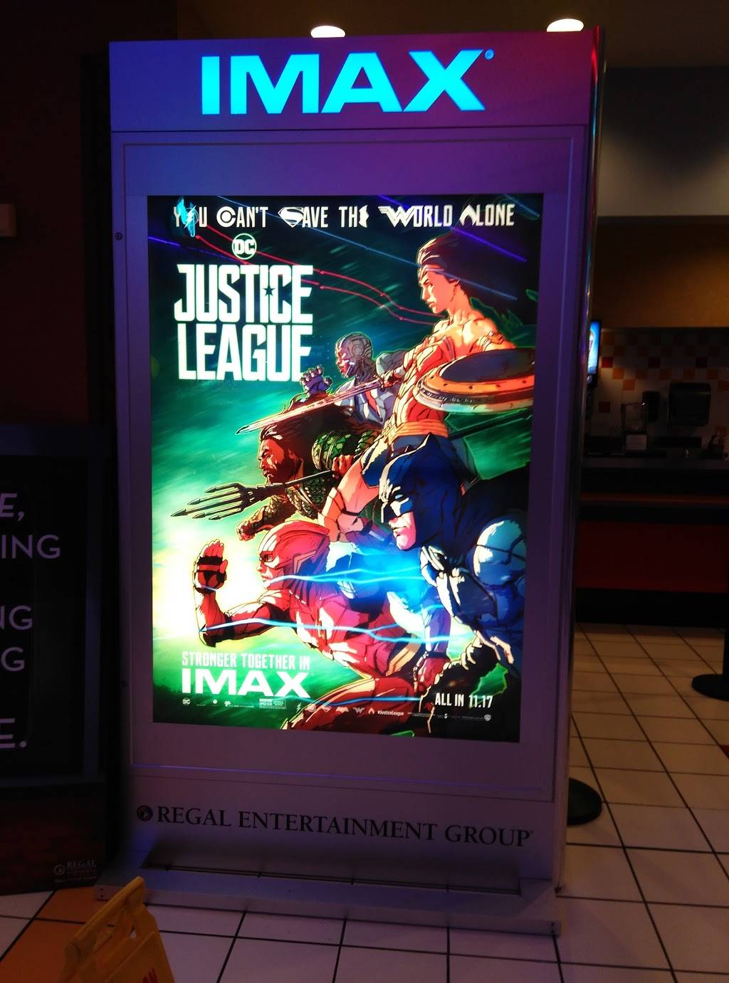 Regal Warrington Crossing ScreenX, 4DX, & IMAX | 104 Easton Rd Bldg F, Warrington, PA 18976, USA | Phone: (844) 462-7342