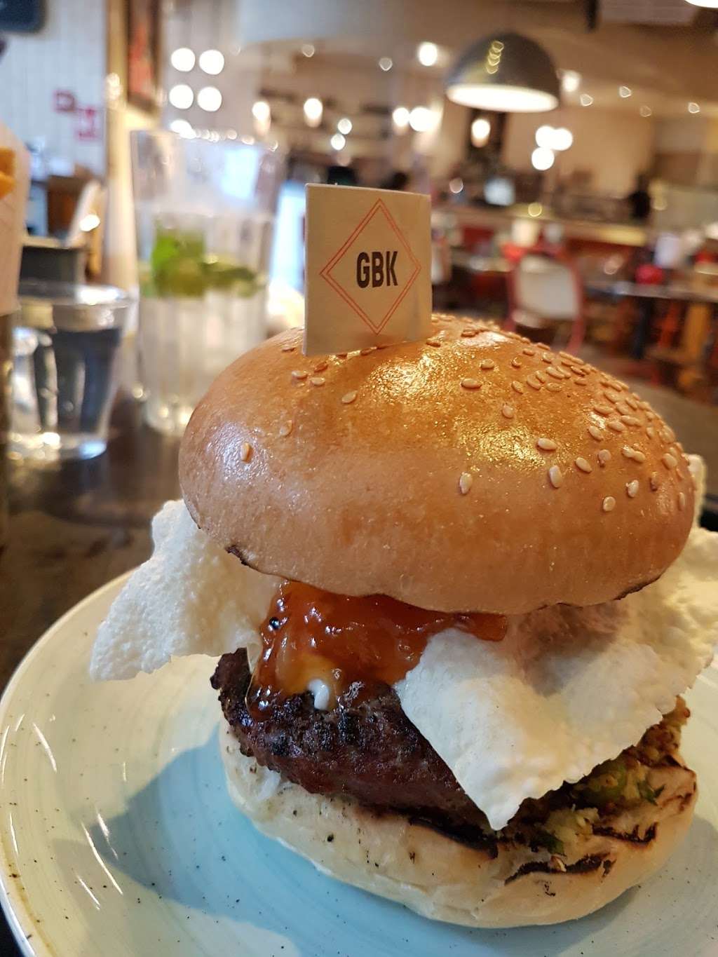 Gourmet Burger Kitchen (Bluewater) | Lower Mall, The, Bluewater Pkwy, Dartford, Greenhithe DA9 9SG, UK | Phone: 01322 423888