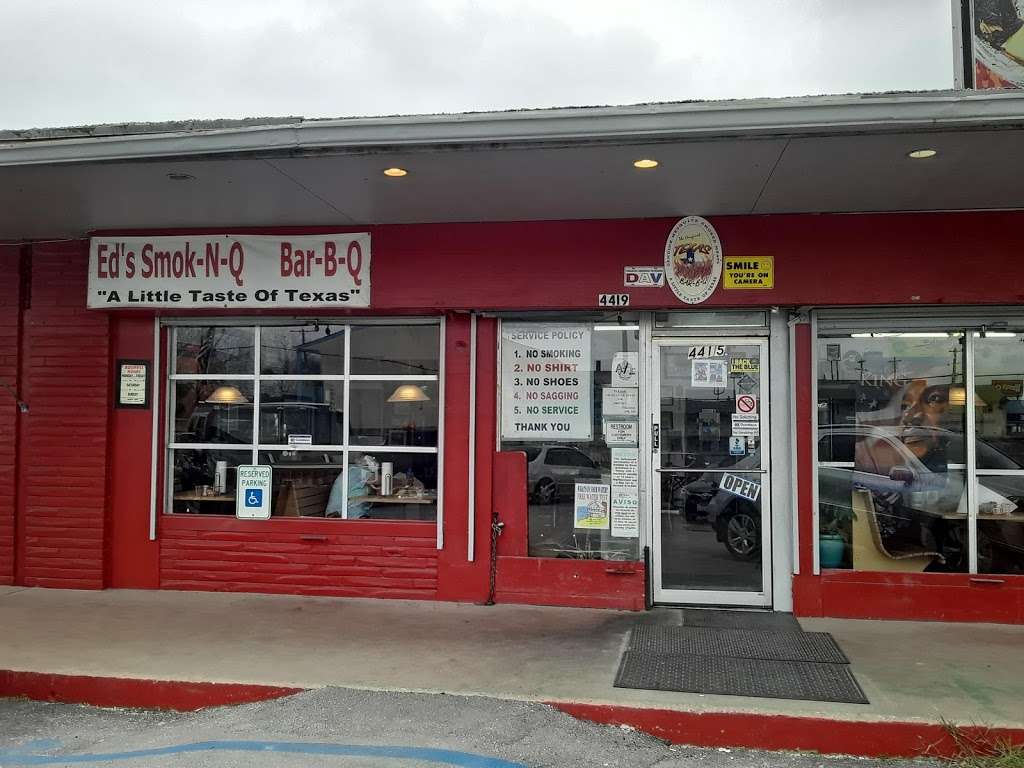 Eds Smok-N-Q Bar-B-Q | 4419 Rockdale Dr, San Antonio, TX 78219, USA | Phone: (210) 776-7444