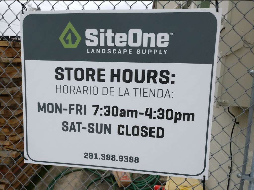 SiteOne Landscape Supply | 26118 Clay Rd, Katy, TX 77493, USA | Phone: (281) 398-9388