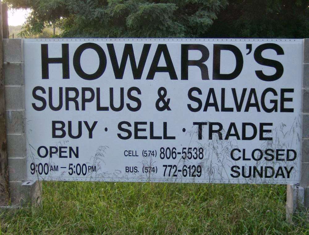 Howards Surplus And Salvage | 200 S Toto Rd, North Judson, IN 46366, USA