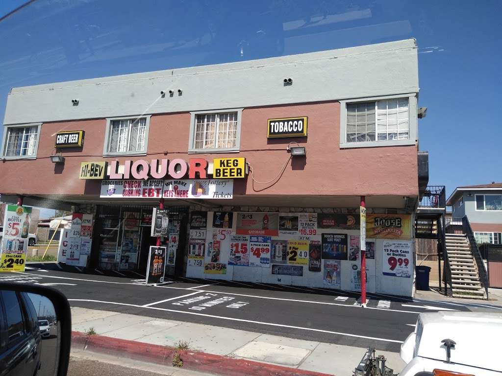 Hi Bev Liquor & Kegs | 2111 Highland Ave, National City, CA 91950, USA | Phone: (619) 474-7784