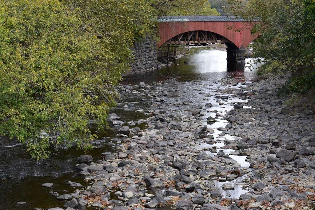 The Tohickon Creek At the Point Pleasant Bridge | River Rd, Pipersville, PA 18947, USA