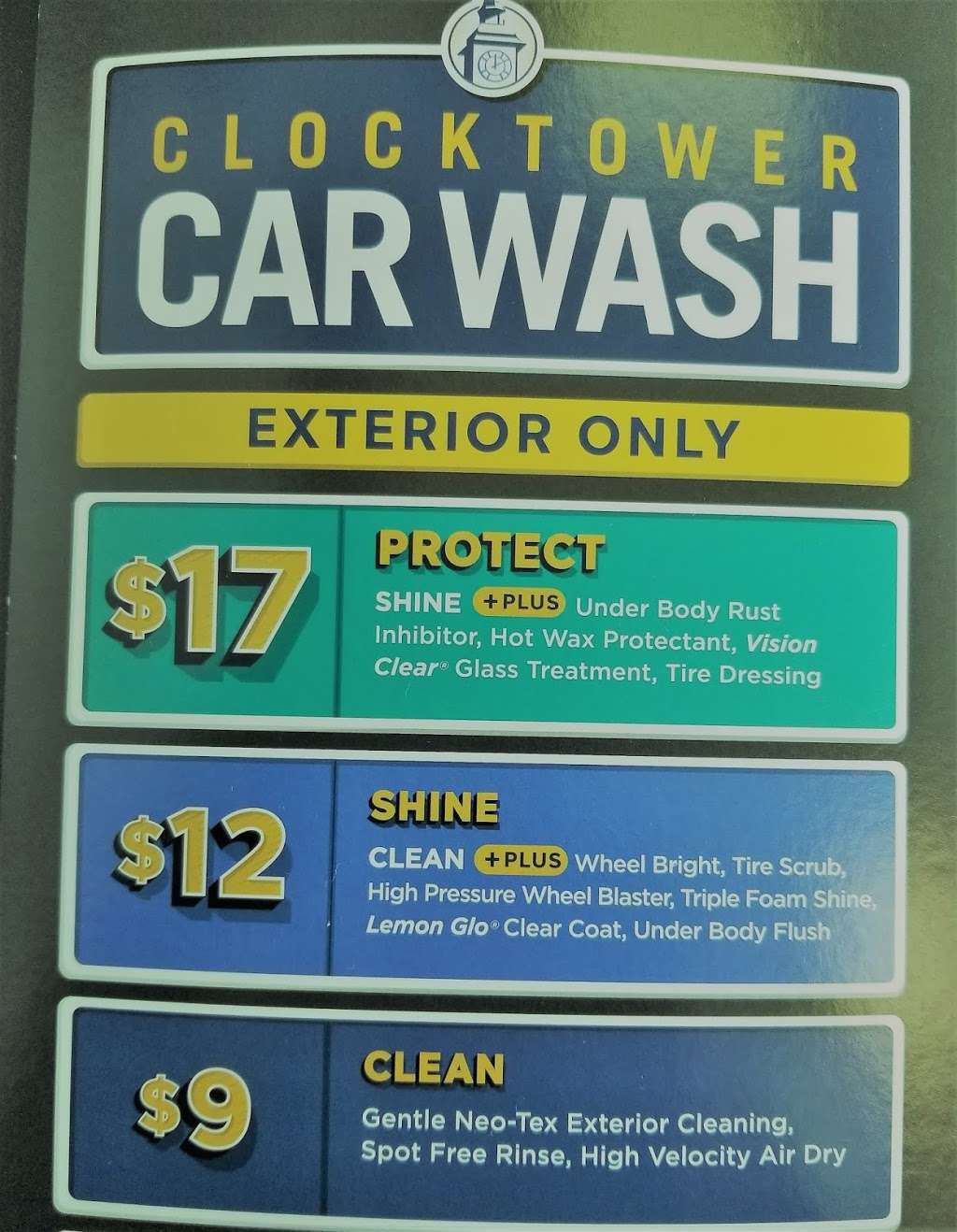 Clocktower Car Wash Reston-Herndon | 2501 Centreville Rd, Herndon, VA 20171 | Phone: (571) 233-1215