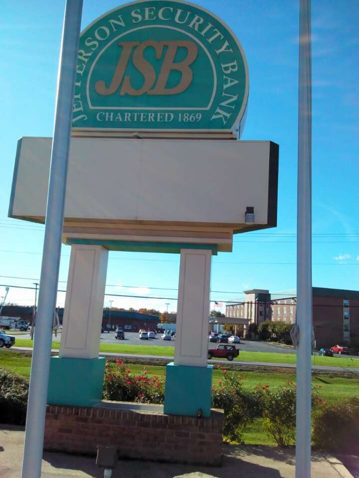 Jefferson Security Bank | 1861 Edwin Miller Blvd, Martinsburg, WV 25404, USA | Phone: (304) 264-0900