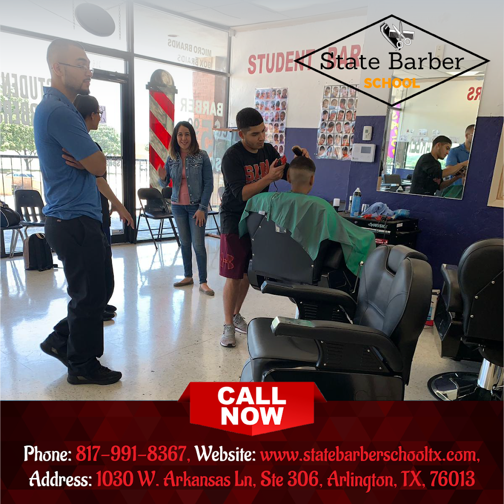 State Barber School 1030 W Arkansas Ln Ste 306, Arlington, TX 76013