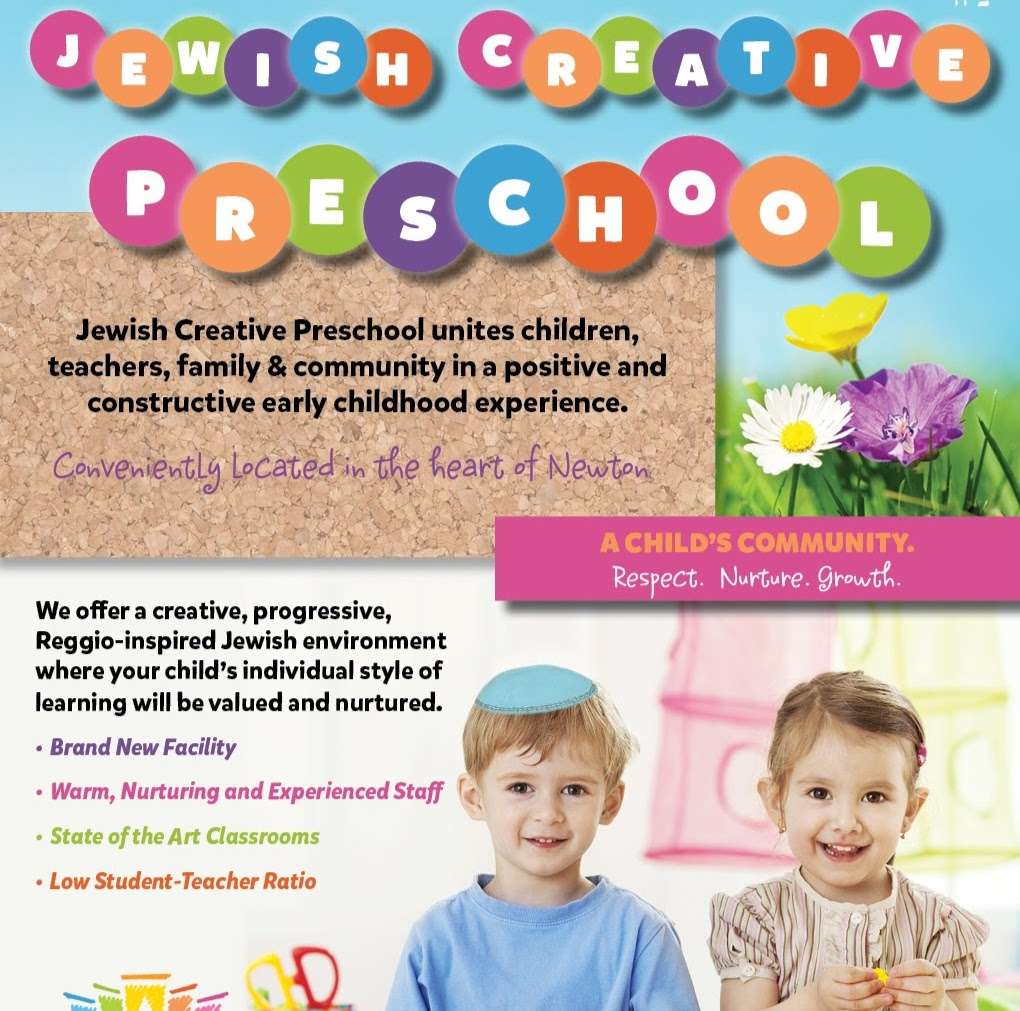 Jewish Creative Preschool | 2902, 349 Dedham St, Newton, MA 02459, USA | Phone: (617) 244-1200