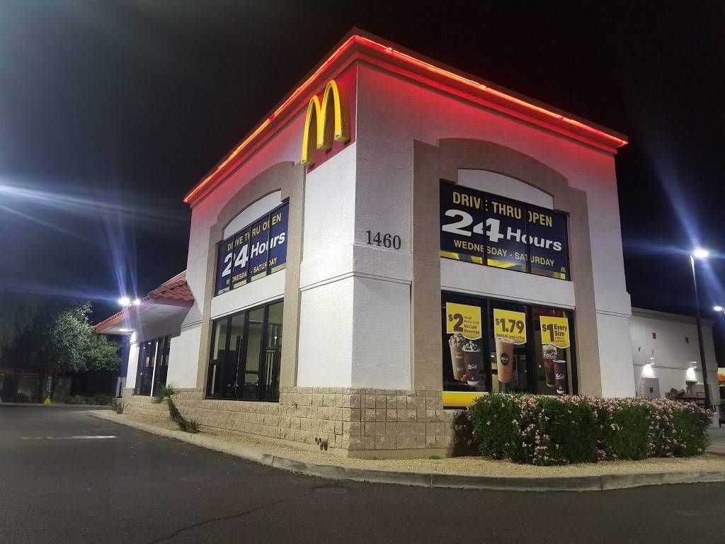 McDonalds | 1460 W Southern Ave, Mesa, AZ 85202, USA | Phone: (480) 464-7647