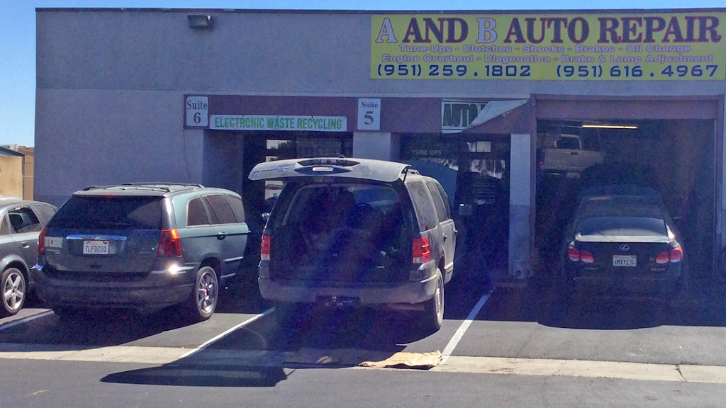 A & B Auto Repair | 45 E Morgan St Ste 5, Perris, CA 92571, USA | Phone: (951) 259-1802