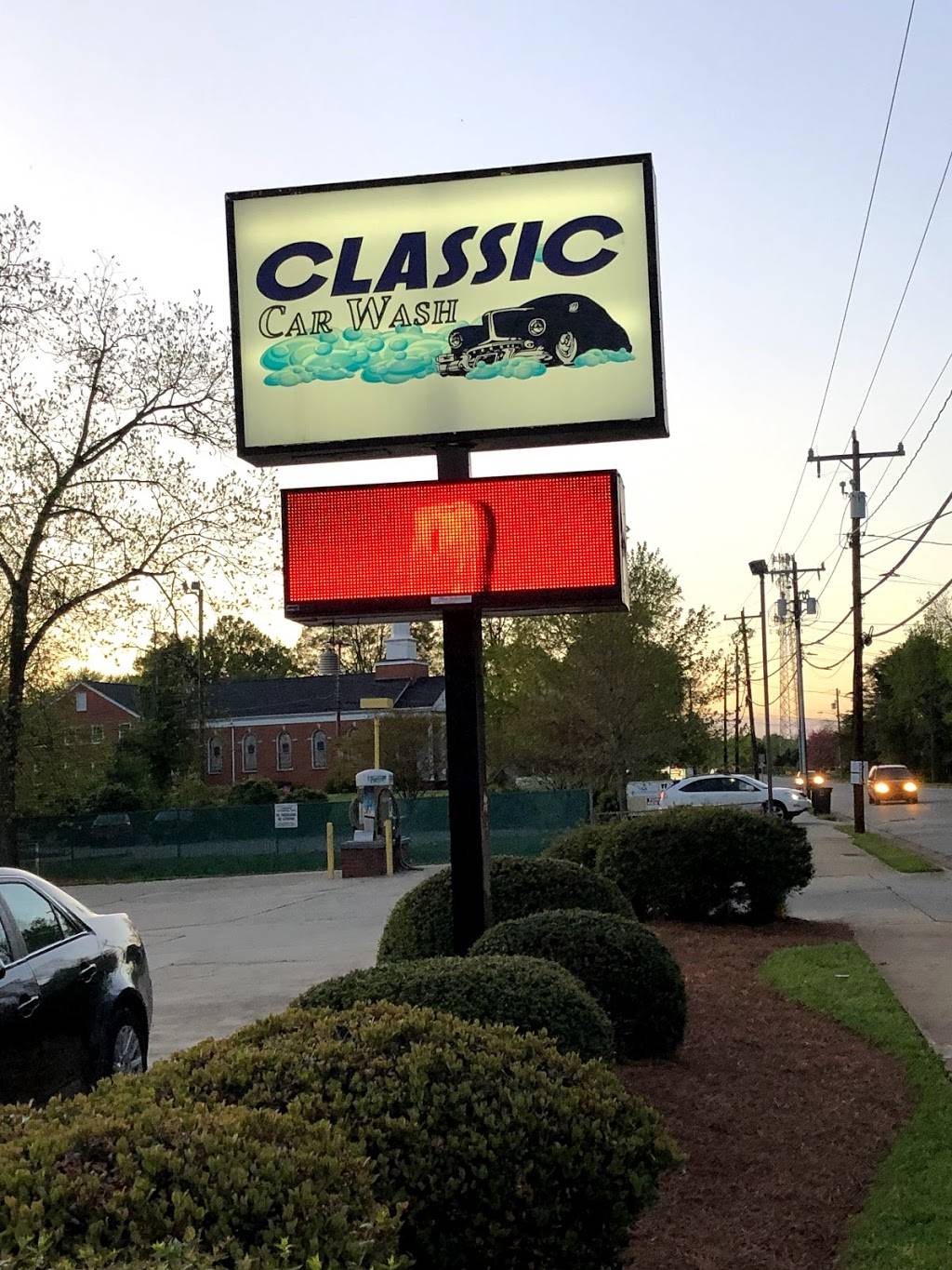 Classic Car Wash | 2901 N Church St, Greensboro, NC 27405, USA | Phone: (336) 987-0662