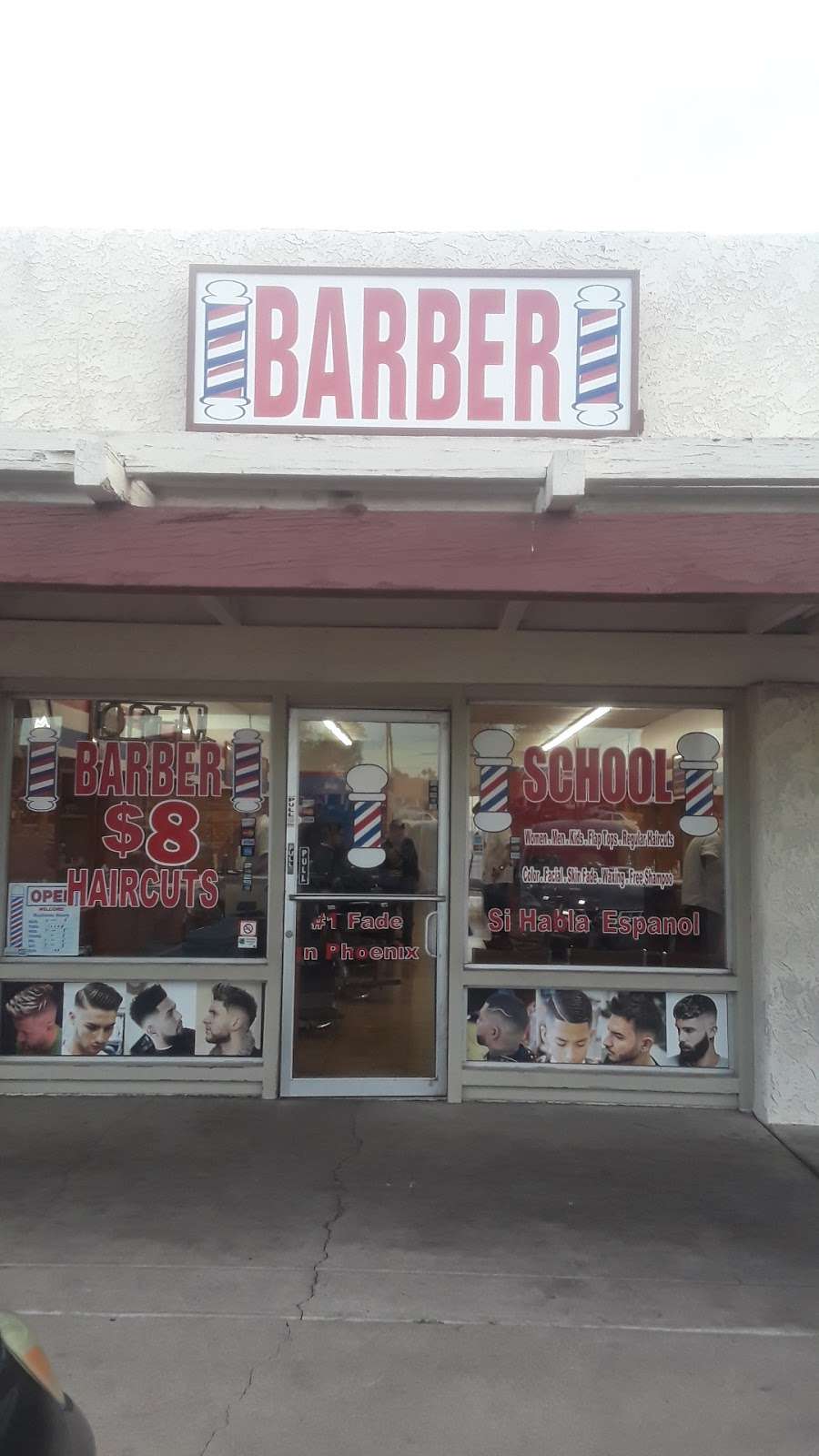 Phoenix Barber School | 3529 W Northern Ave, Phoenix, AZ 85051, USA | Phone: (602) 518-6894