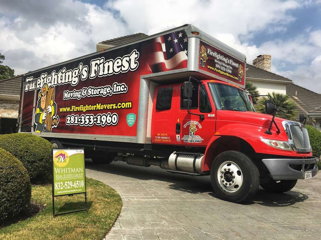 Firefightings Finest Moving & Storage | 22026 Mossy Oaks Rd, Spring, TX 77389, USA | Phone: (281) 353-1960