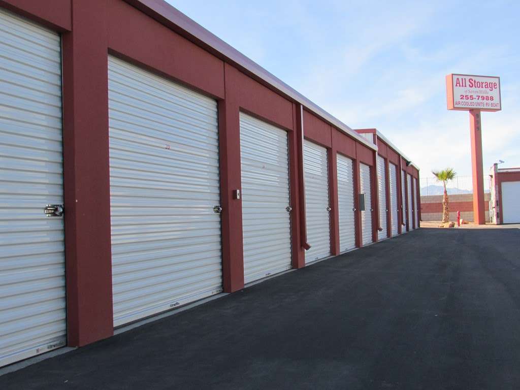 All Storage of Seven Hills | 999 Beasley St, Henderson, NV 89052, USA | Phone: (702) 255-7988