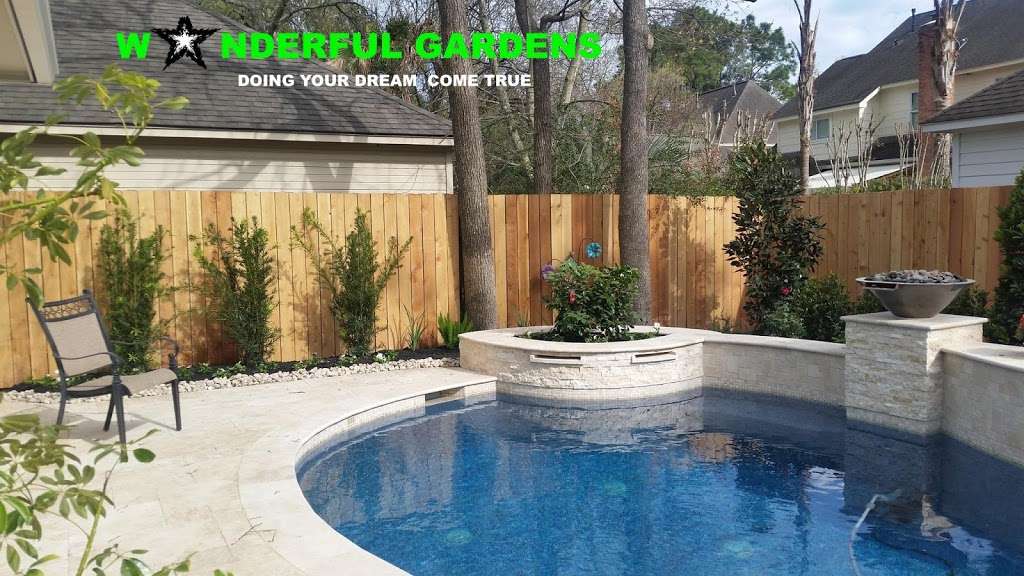 Wonderful Gardens | 29607 Inverness Dr, Magnolia, TX 77354, USA | Phone: (936) 444-9033