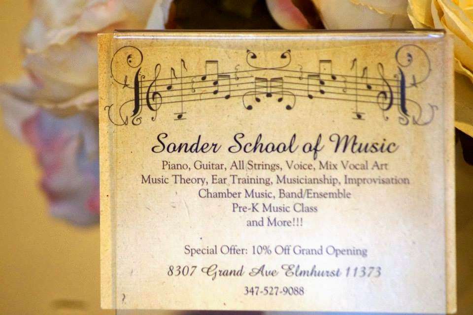 Sonder School of Music | 8307 Grand Ave, Elmhurst, NY 11373, USA | Phone: (347) 527-9088