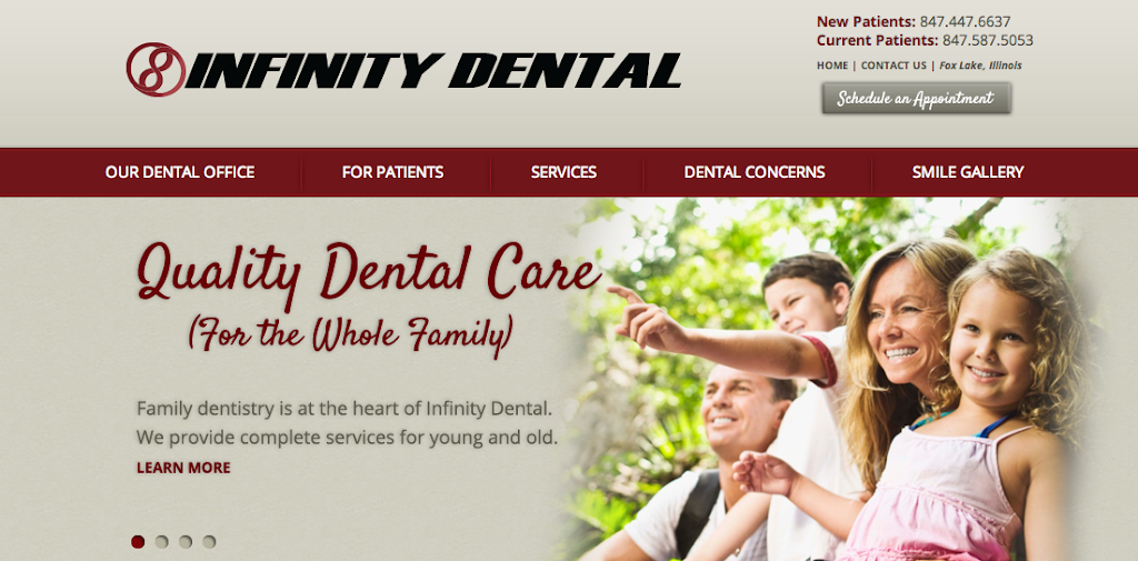 Infinity Dental | 1394 South Route 12, Fox Lake, IL 60020, USA | Phone: (847) 587-5053