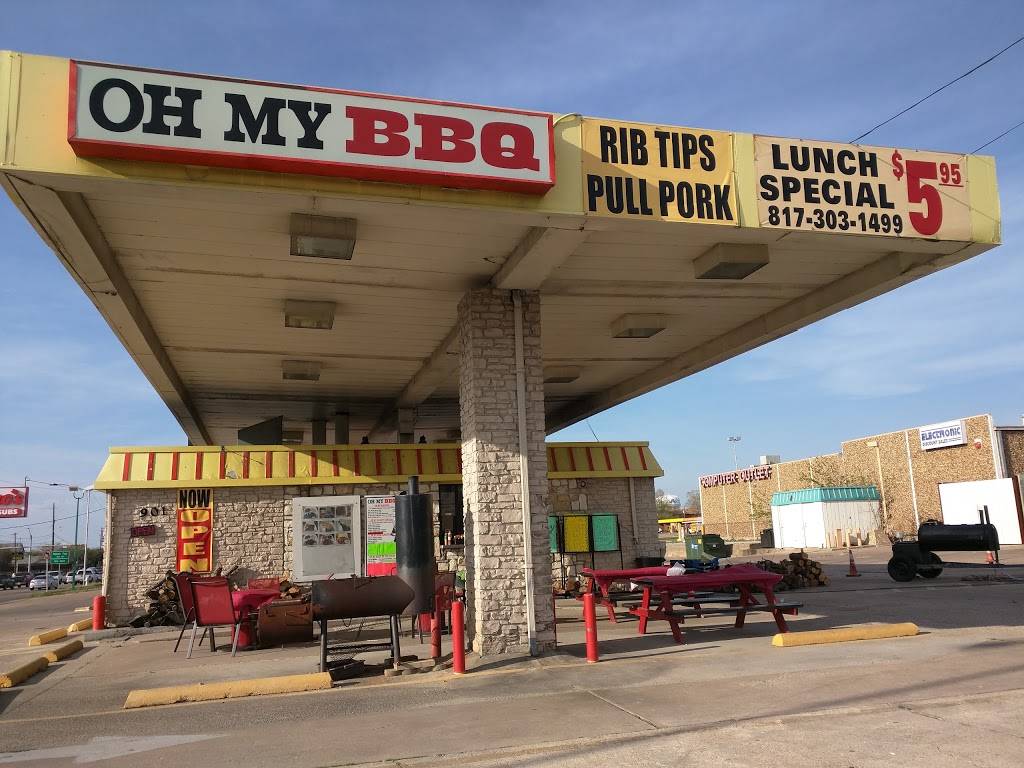 OH My BBQ | 901 E Arkansas Ln, Arlington, TX 76010, USA | Phone: (817) 303-1499