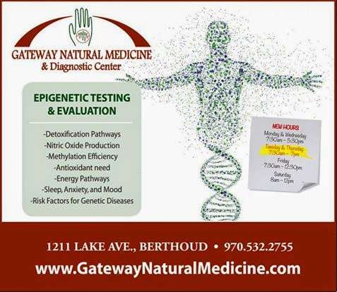 Gateway Natural Medicine | 1211 Lake Ave #101, Berthoud, CO 80513, USA | Phone: (970) 532-2755