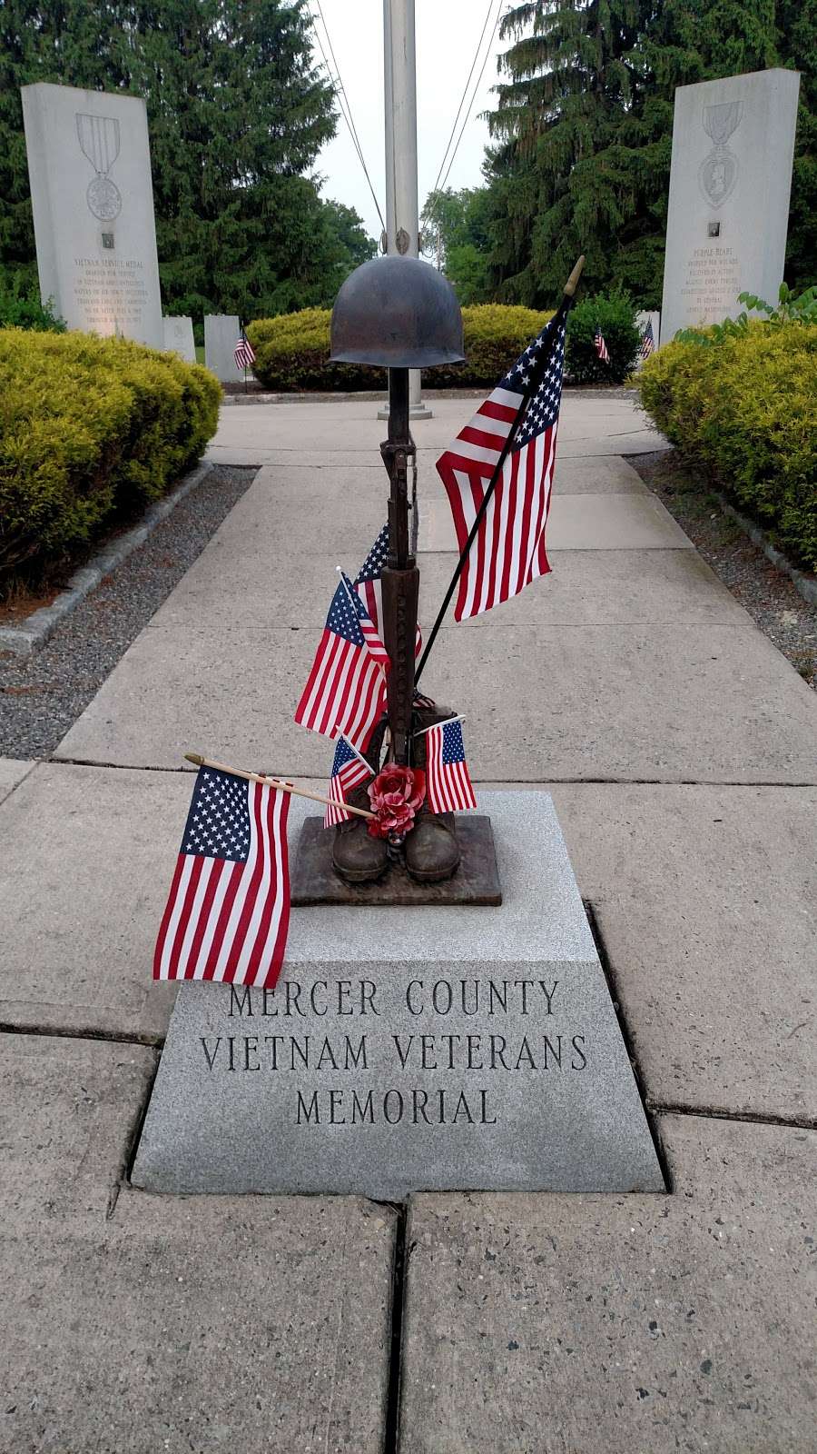 Mercer County Vietnam Veterans Memorial | West Windsor Township, NJ 08550, USA