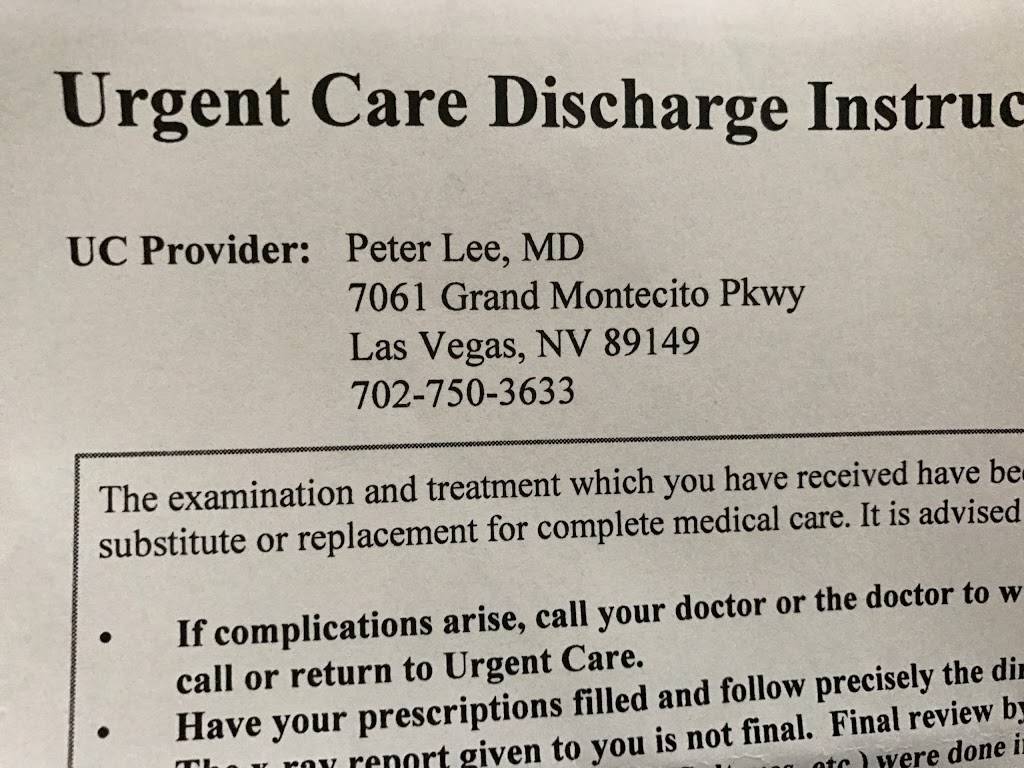 Southwest Medical Montecito Healthcare Center | 7061 Grand Montecito Pkwy, Las Vegas, NV 89149, USA | Phone: (702) 877-5199