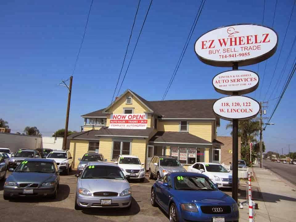 EZ Wheelz of Orange County | 118 W Lincoln Ave, Orange, CA 92865, USA | Phone: (714) 941-9055