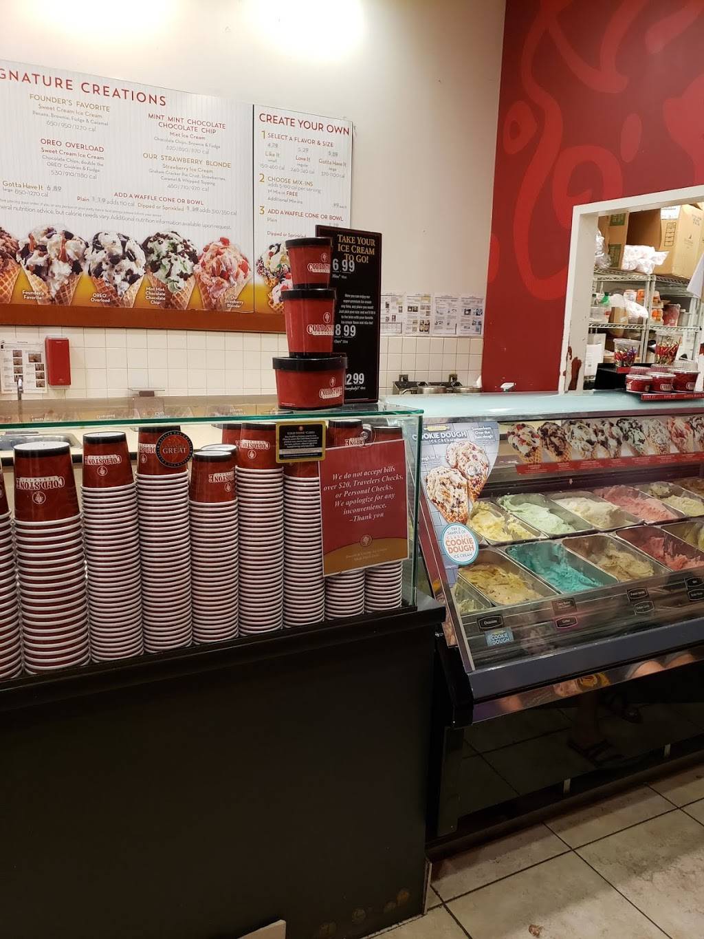 Cold Stone Creamery | 2500 Boston St Ste 102, Baltimore, MD 21224, USA | Phone: (410) 522-0353