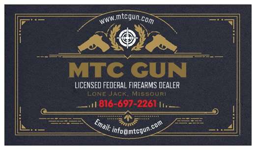 MTC GUN | Colbern Rd, Lone Jack, MO 64070, USA | Phone: (816) 697-2261