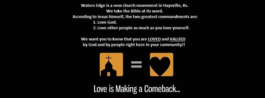 Waters Edge Community Church | 409 W Grand Ave, Haysville, KS 67060, USA | Phone: (308) 470-1851