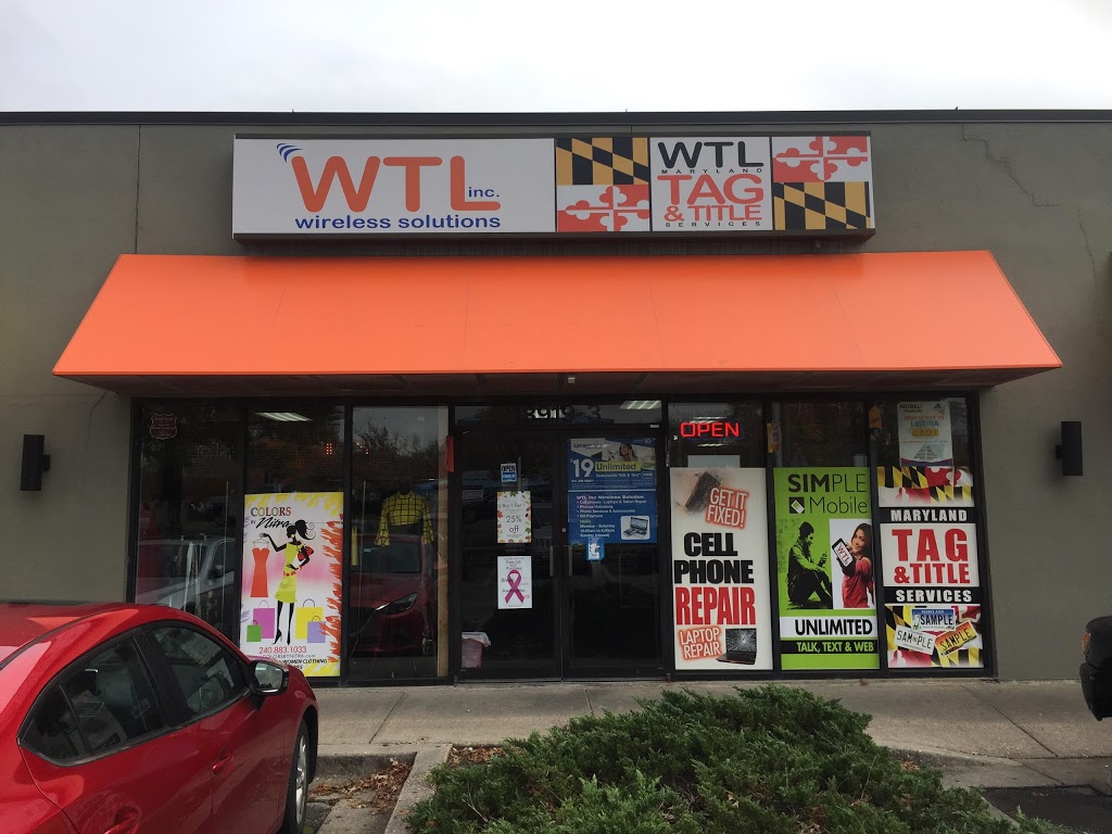 WTL Wireless Solutions | 13919 Baltimore Ave, Laurel, MD 20707, USA | Phone: (301) 825-3308