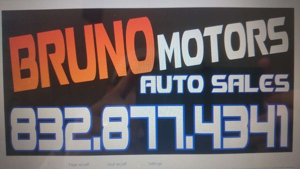 Bruno Motors | 10331 Clodine Rd, Richmond, TX 77407 | Phone: (832) 877-4341