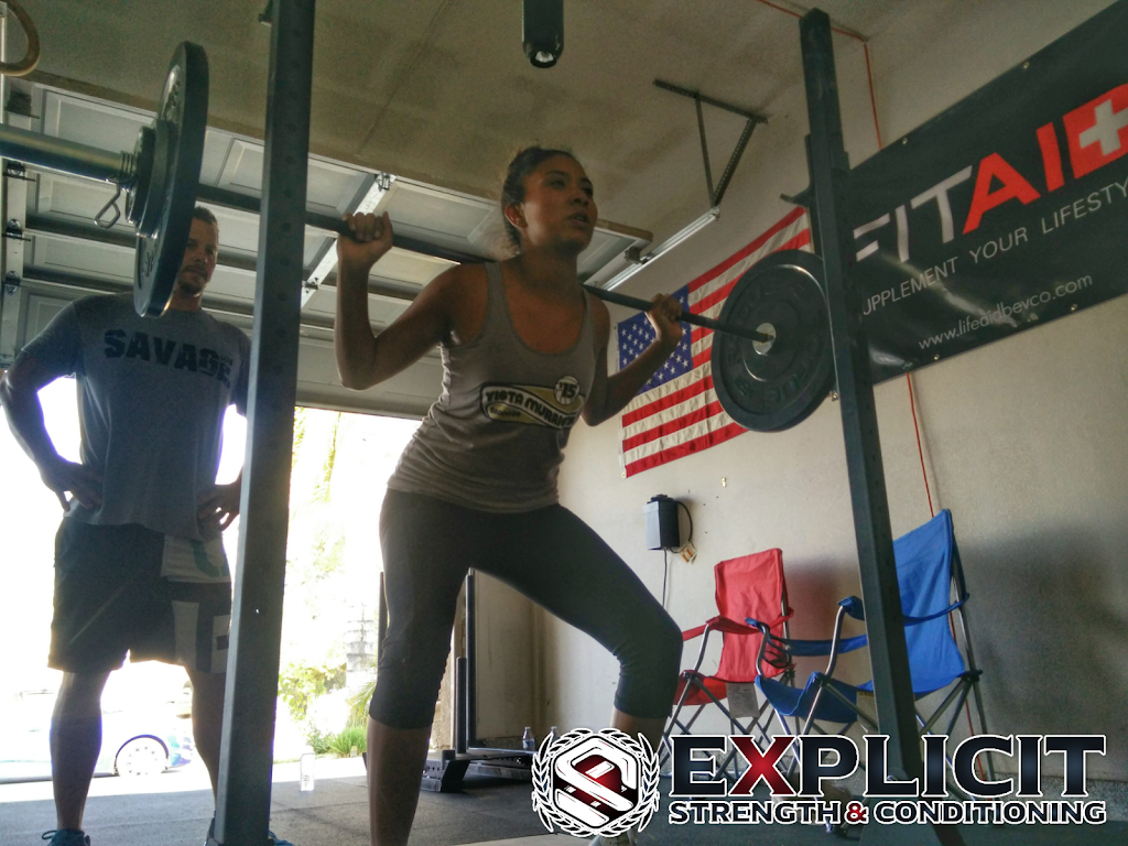 Explicit Strength & Conditioning | 26541 Trumble Rd, Menifee, CA 92585, USA | Phone: (951) 423-1191